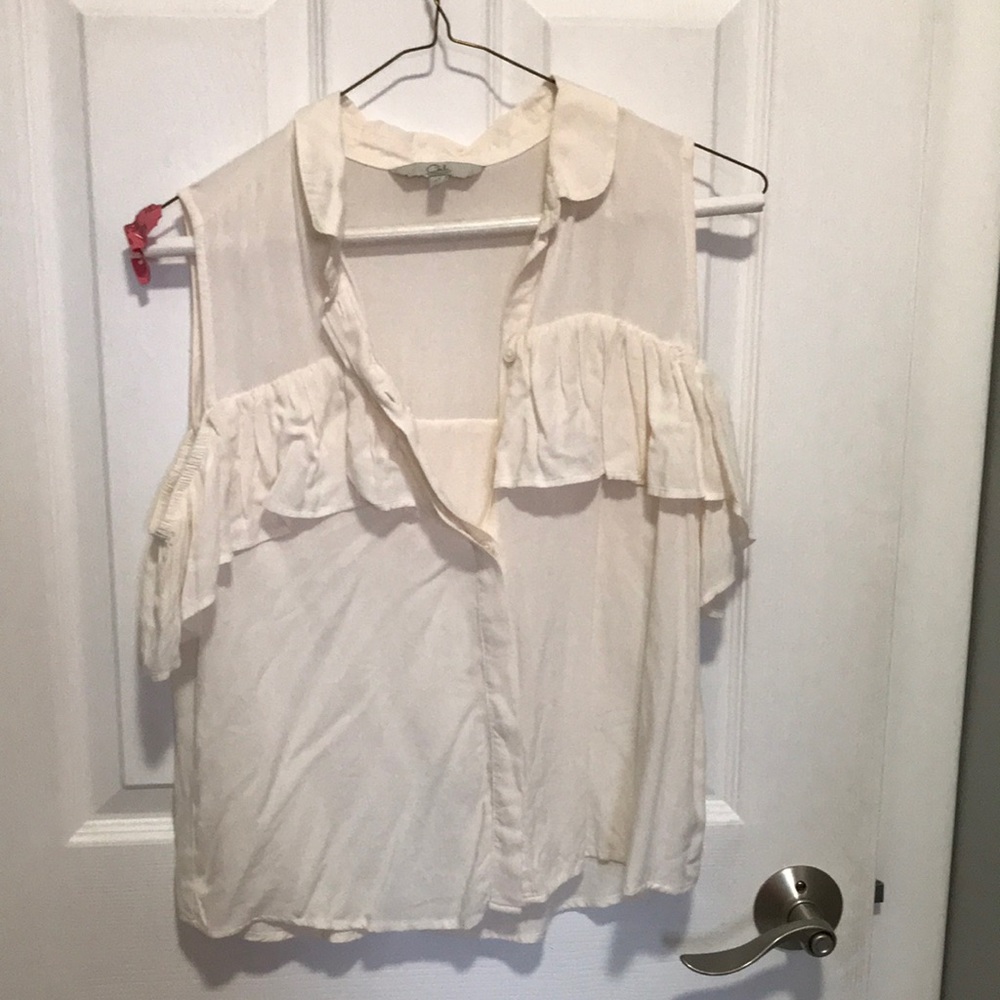 Off the shoulder blouse